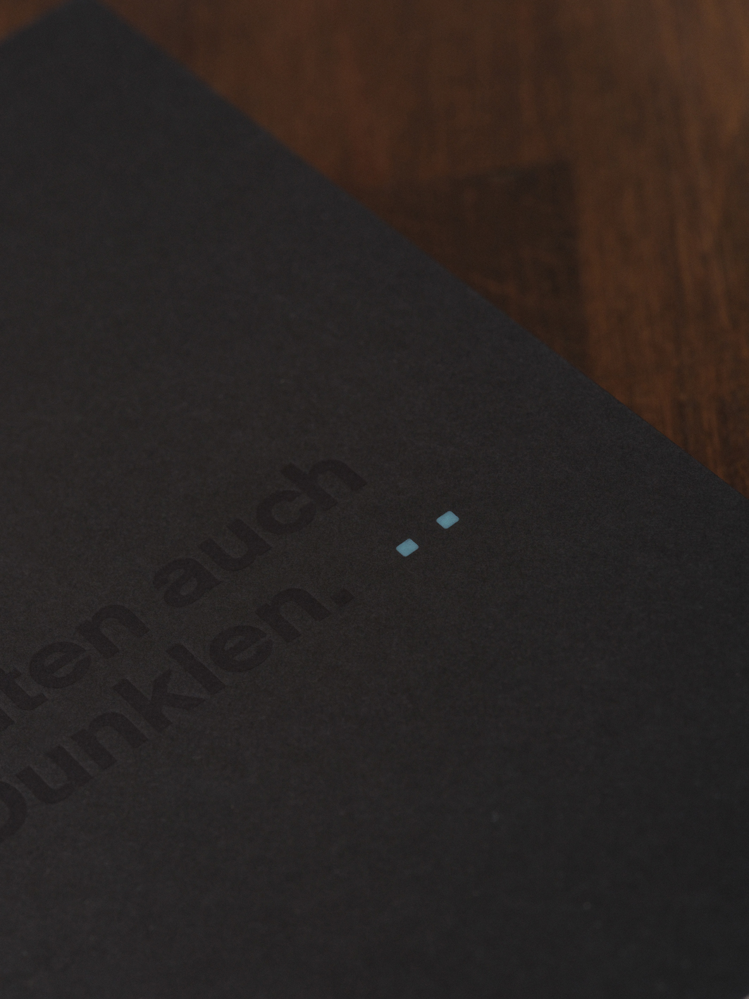 Für Geheimes & für Mitteilsames